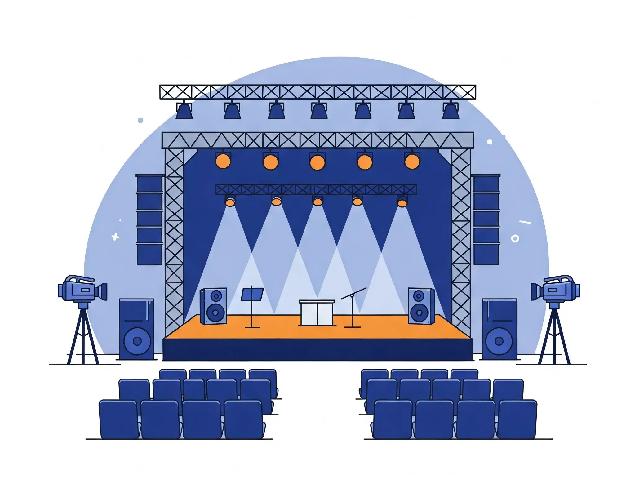 event organizers ilustration