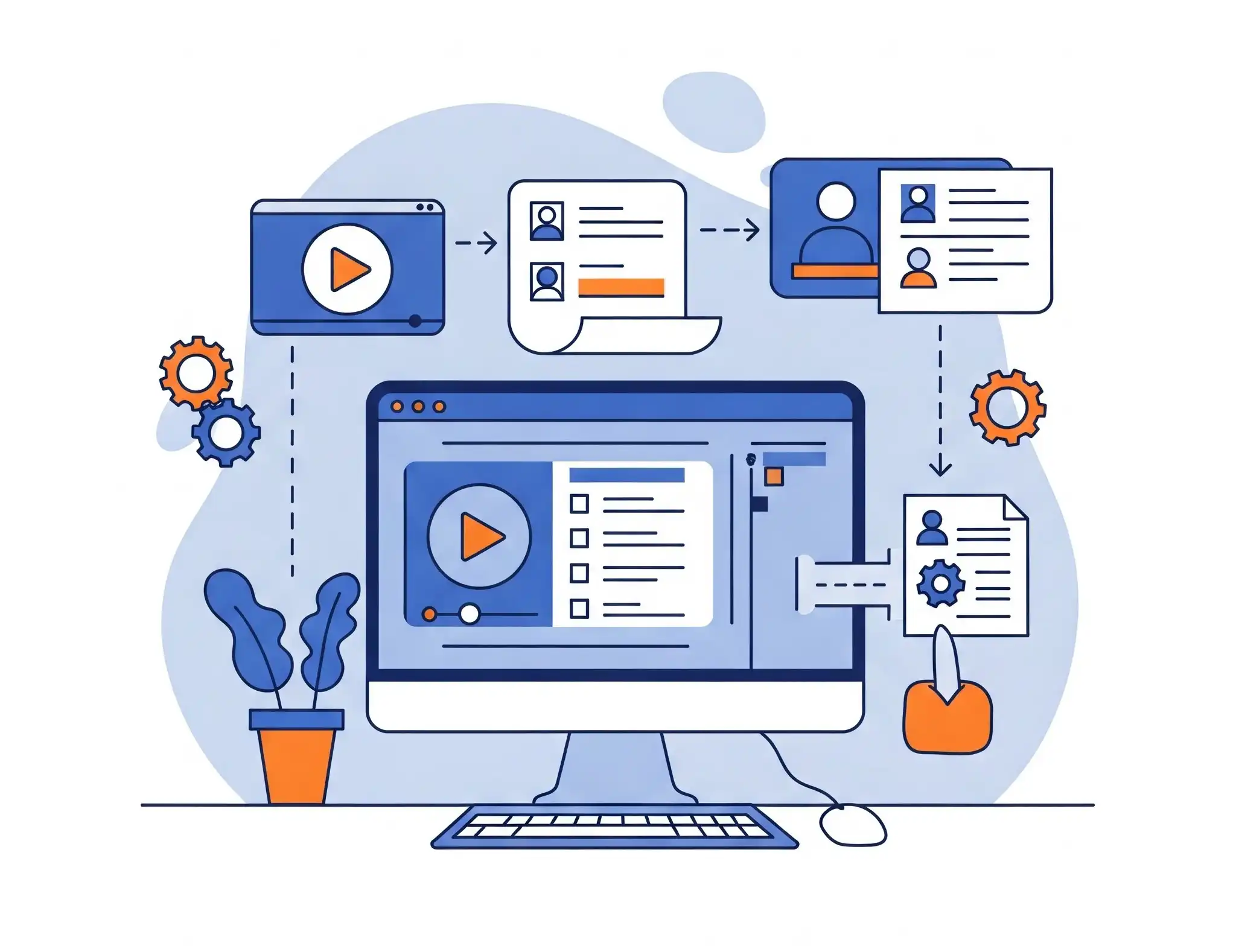 videorecord systems ilustration